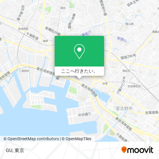 地下鉄 メトロ または バスで船橋市のguへの行き方 Moovit