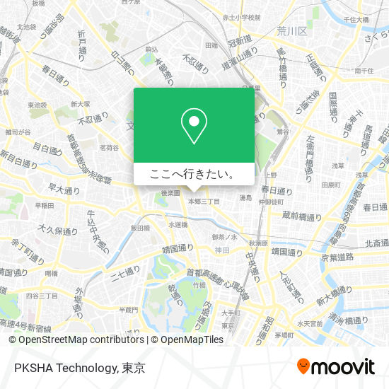 PKSHA Technology地図