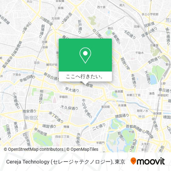 Cereja Technology (セレージャテクノロジー)地図