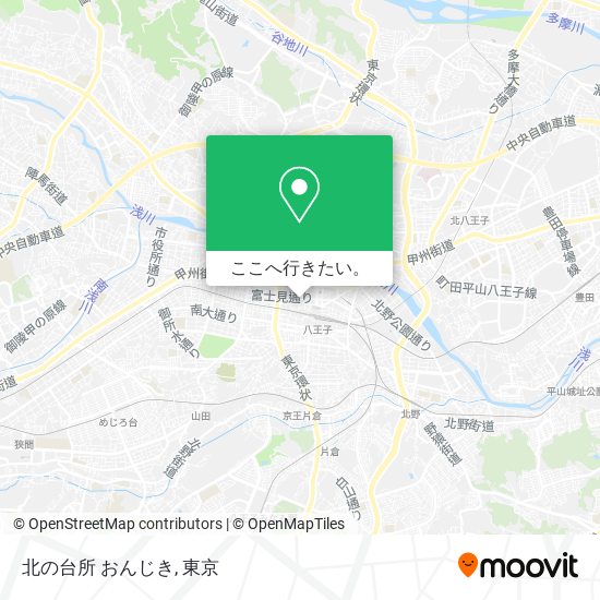 北の台所 おんじき地図