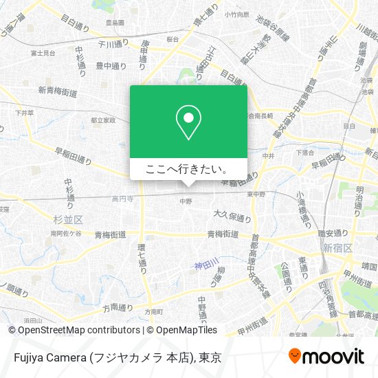 Fujiya Camera (フジヤカメラ 本店)地図