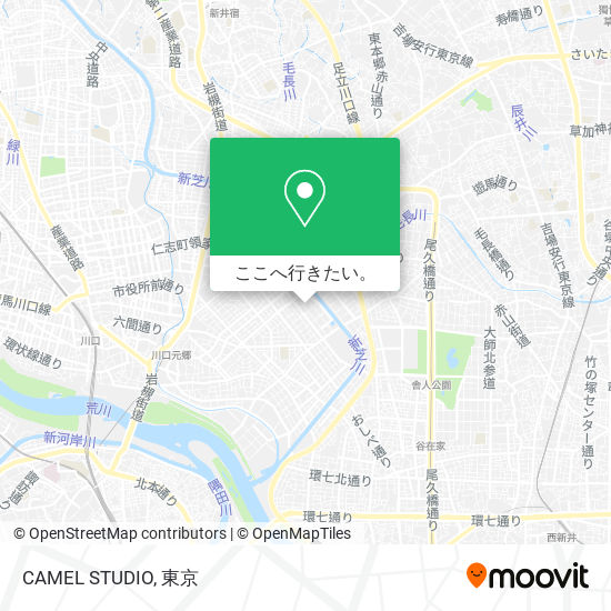 CAMEL STUDIO地図