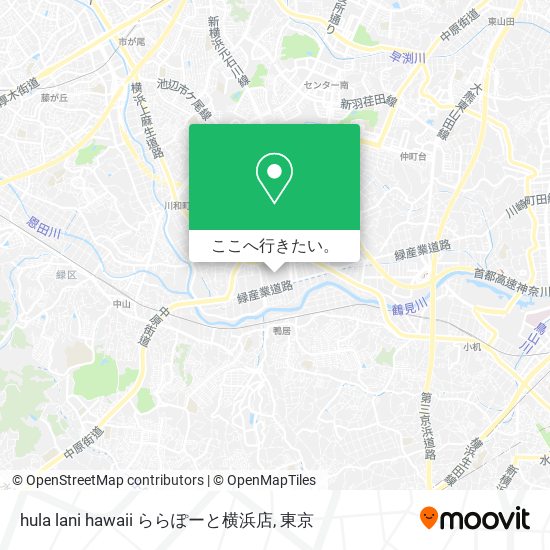 hula lani hawaii ららぽーと横浜店地図