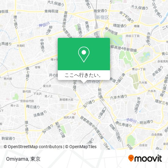 Omiyama地図