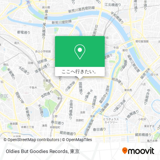 Oldies But Goodies Records地図