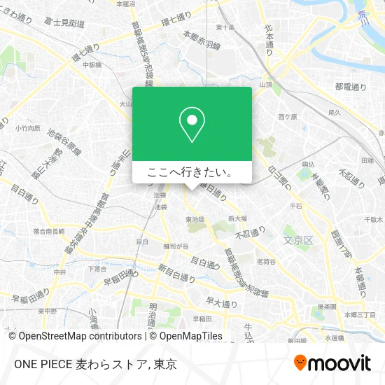 ONE PIECE 麦わらストア地図