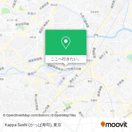 Kappa Sushi (かっぱ寿司)地図