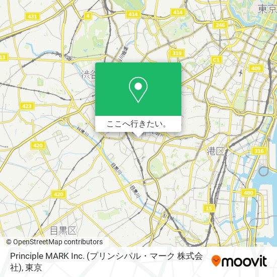 Principle MARK Inc. (プリンシパル・マーク 株式会社)地図