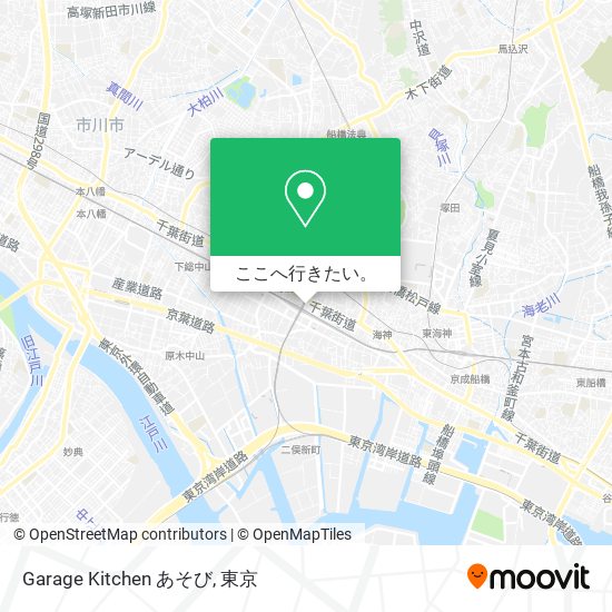 Garage Kitchen あそび地図