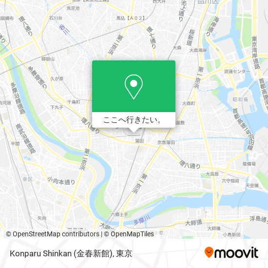 Konparu Shinkan (金春新館)地図