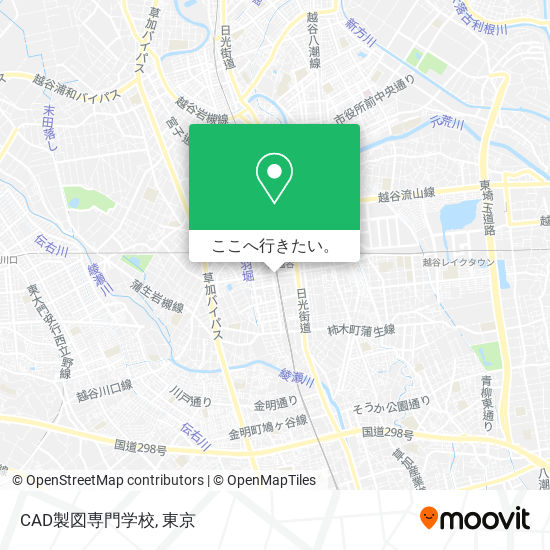 CAD製図専門学校地図