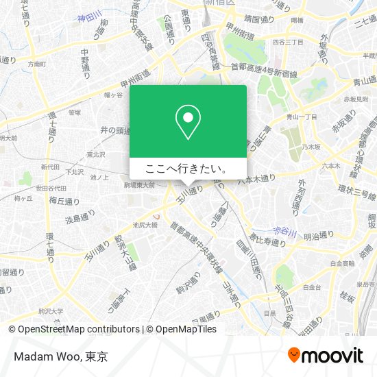 Madam Woo地図