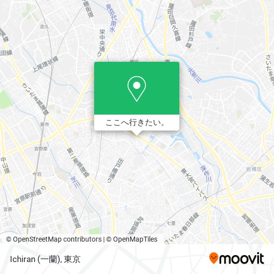 Ichiran (一蘭)地図