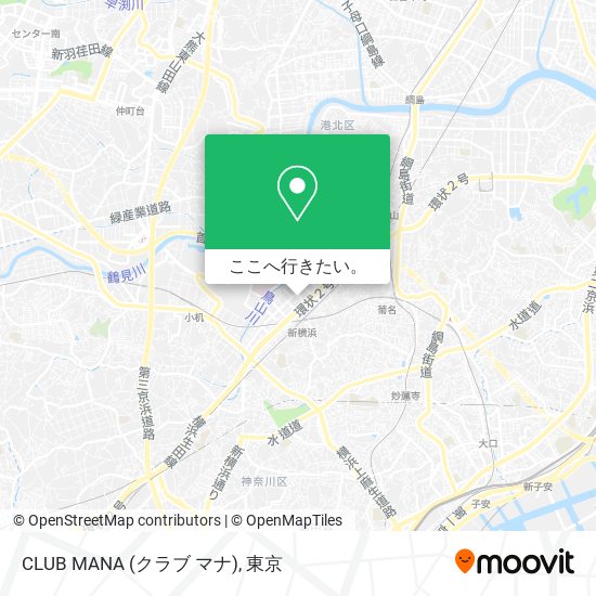 CLUB MANA (クラブ マナ)地図