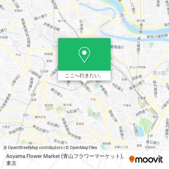 Aoyama Flower Market (青山フラワーマーケット)地図