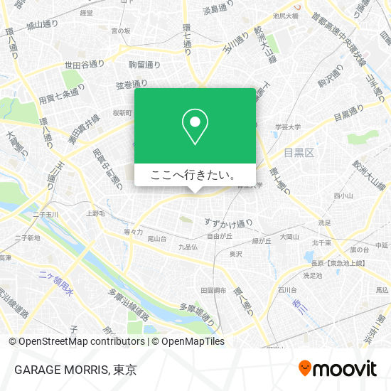 GARAGE MORRIS地図