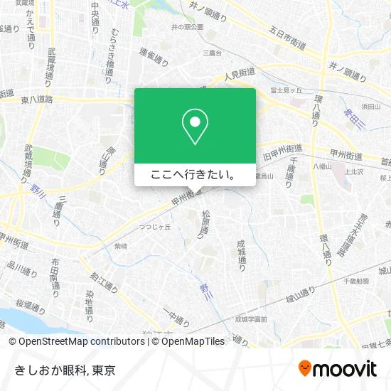 きしおか眼科地図