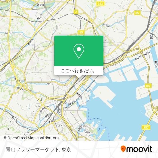 青山フラワーマーケット地図