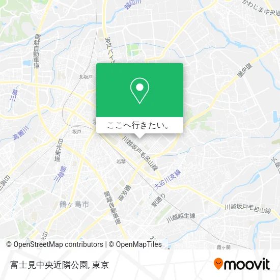 富士見中央近隣公園地図