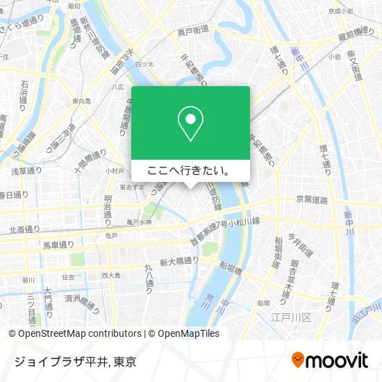 ジョイプラザ平井地図