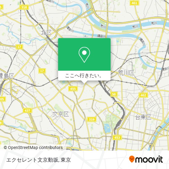 エクセレント文京動坂地図