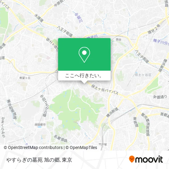 やすらぎの墓苑 旭の郷地図