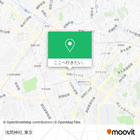 浅間神社地図