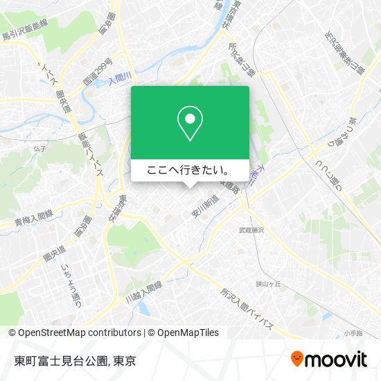 東町富士見台公園地図