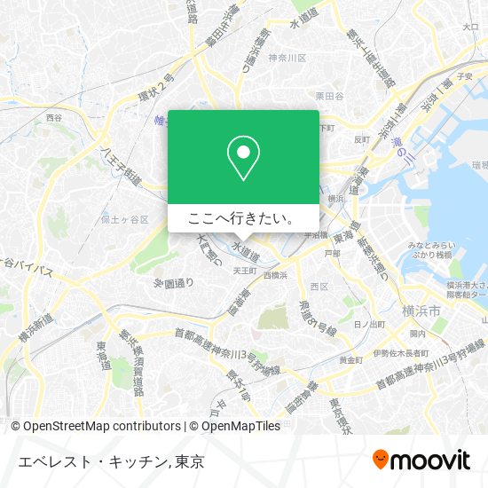 エベレスト・キッチン地図