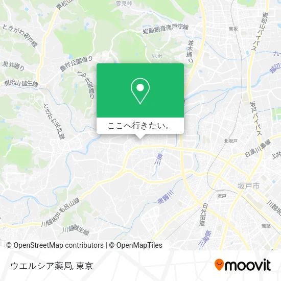 ウエルシア薬局地図