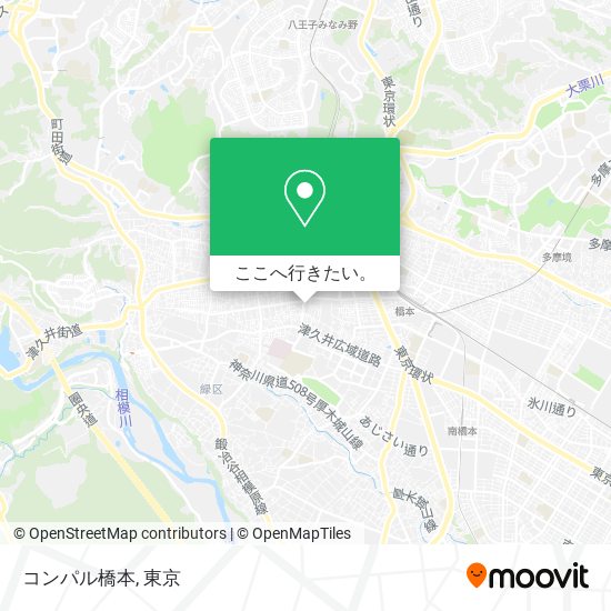 コンパル橋本地図