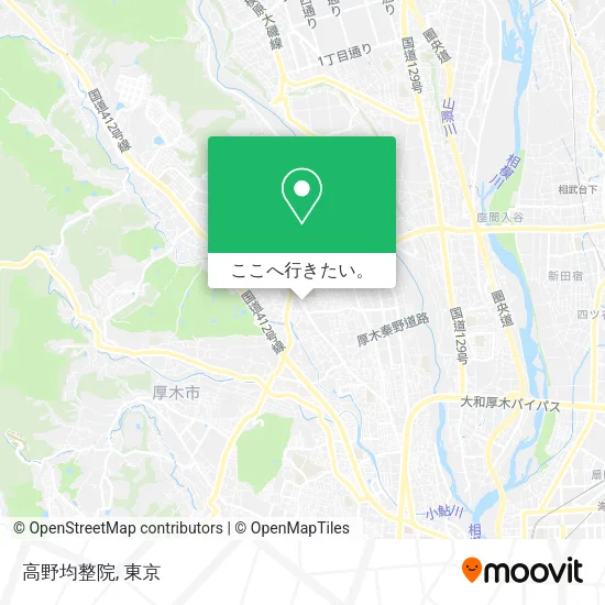 高野均整院地図