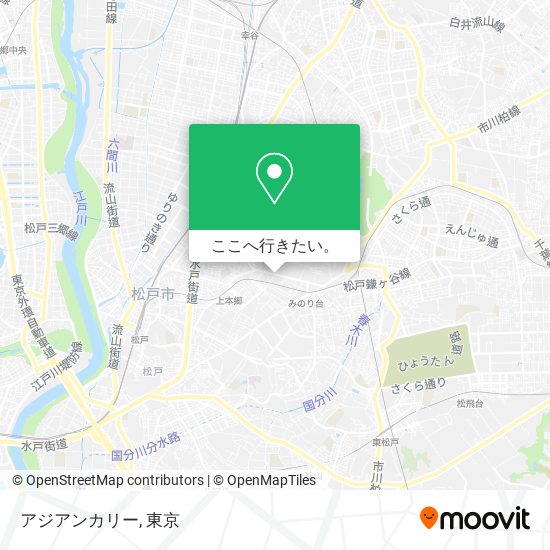 アジアンカリー地図