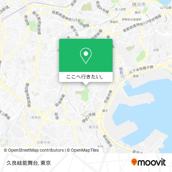 久良岐能舞台地図