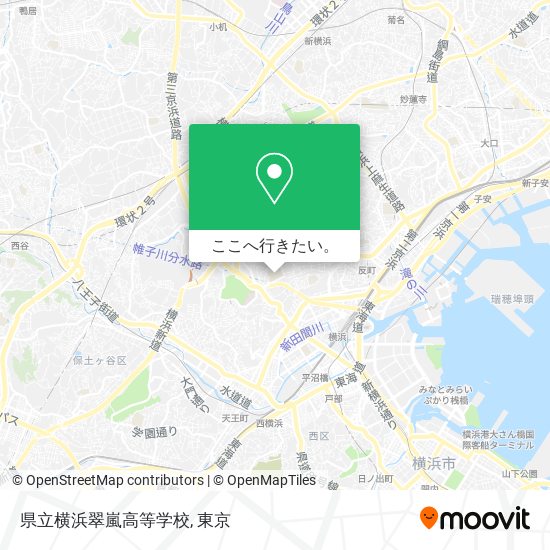 バスで横浜市の県立横浜翠嵐高等学校への行き方 Moovit