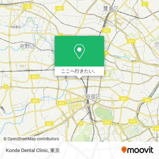 Konde Dental Clinic地図