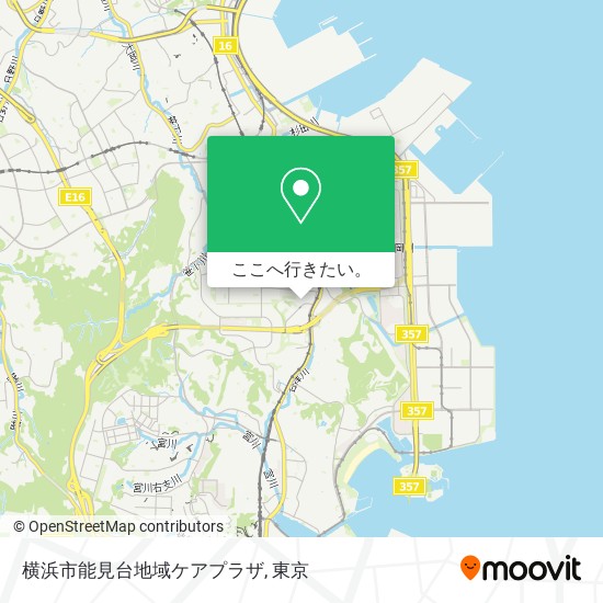 横浜市能見台地域ケアプラザ地図