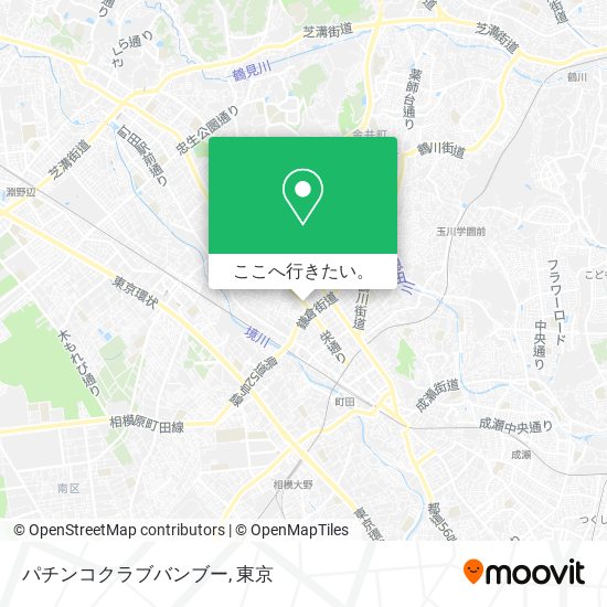 パチンコクラブバンブー地図