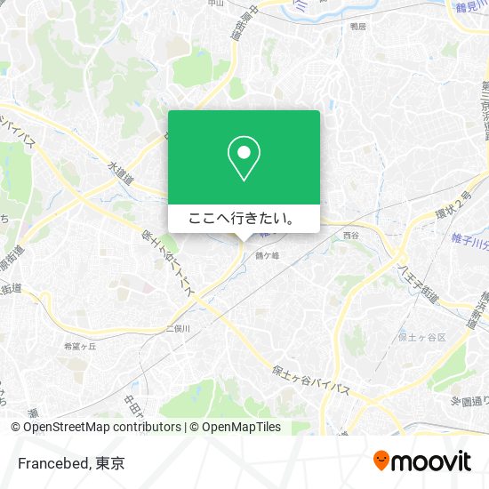 Francebed地図