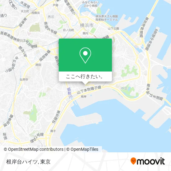 根岸台ハイツ地図