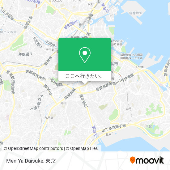 Men-Ya Daisuke地図