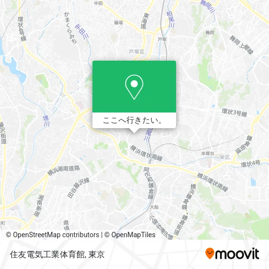 住友電気工業体育館地図