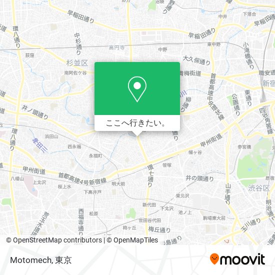 Motomech地図