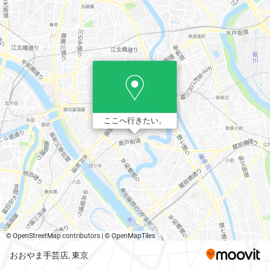 おおやま手芸店地図