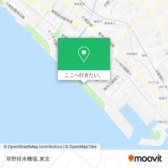 草野排水機場地図