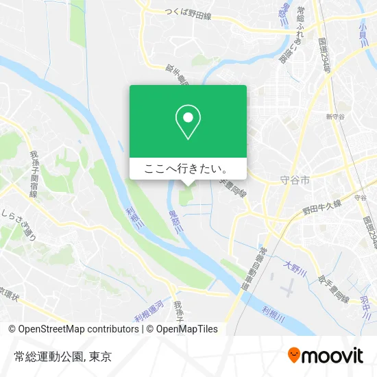 常総運動公園地図