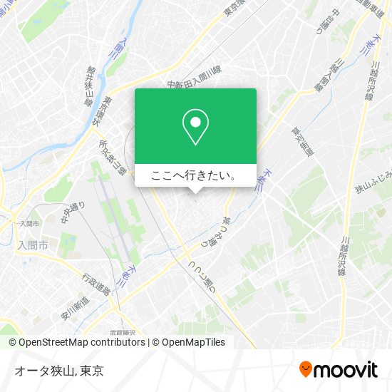 オータ狭山地図
