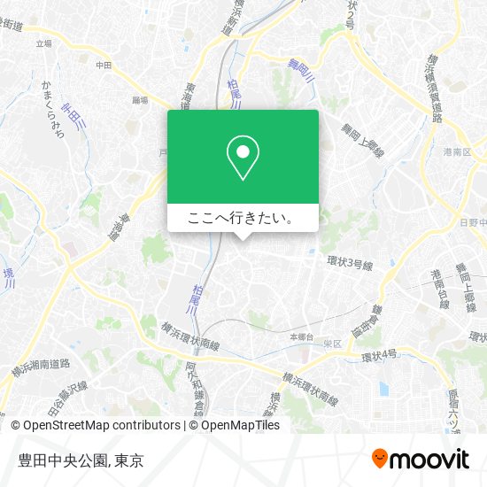 豊田中央公園地図