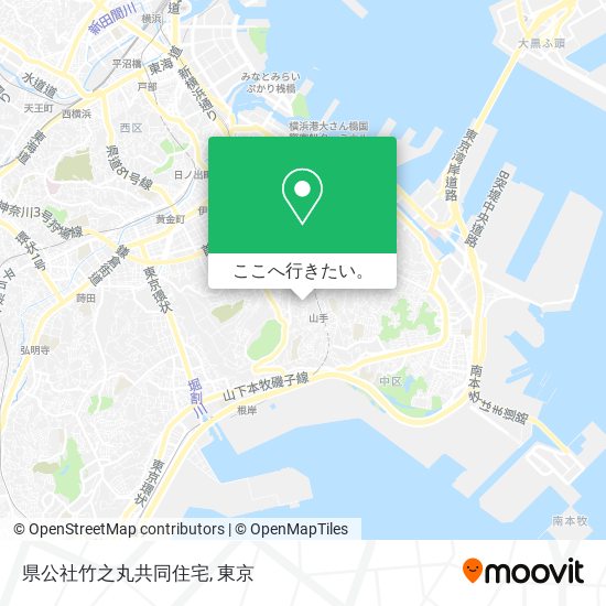 県公社竹之丸共同住宅地図