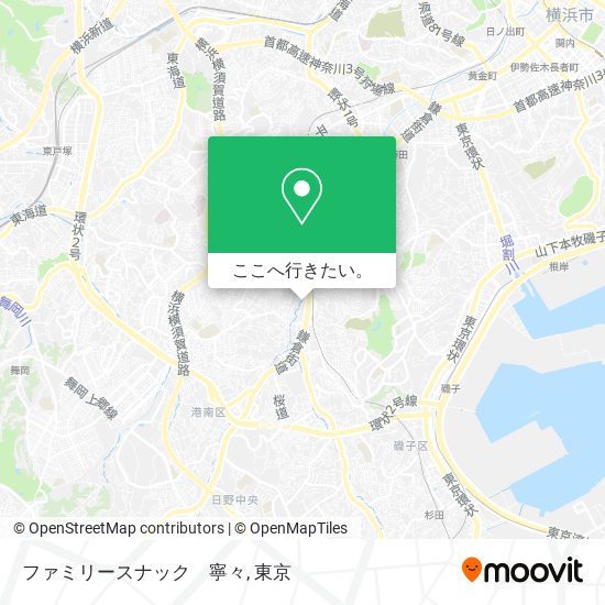 ファミリースナック　寧々地図